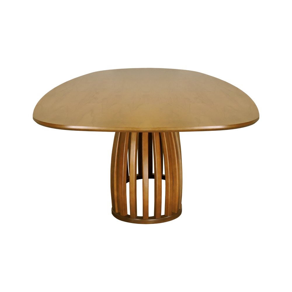 mesa de jantar armonia base retangular tampo organik 250cm 4