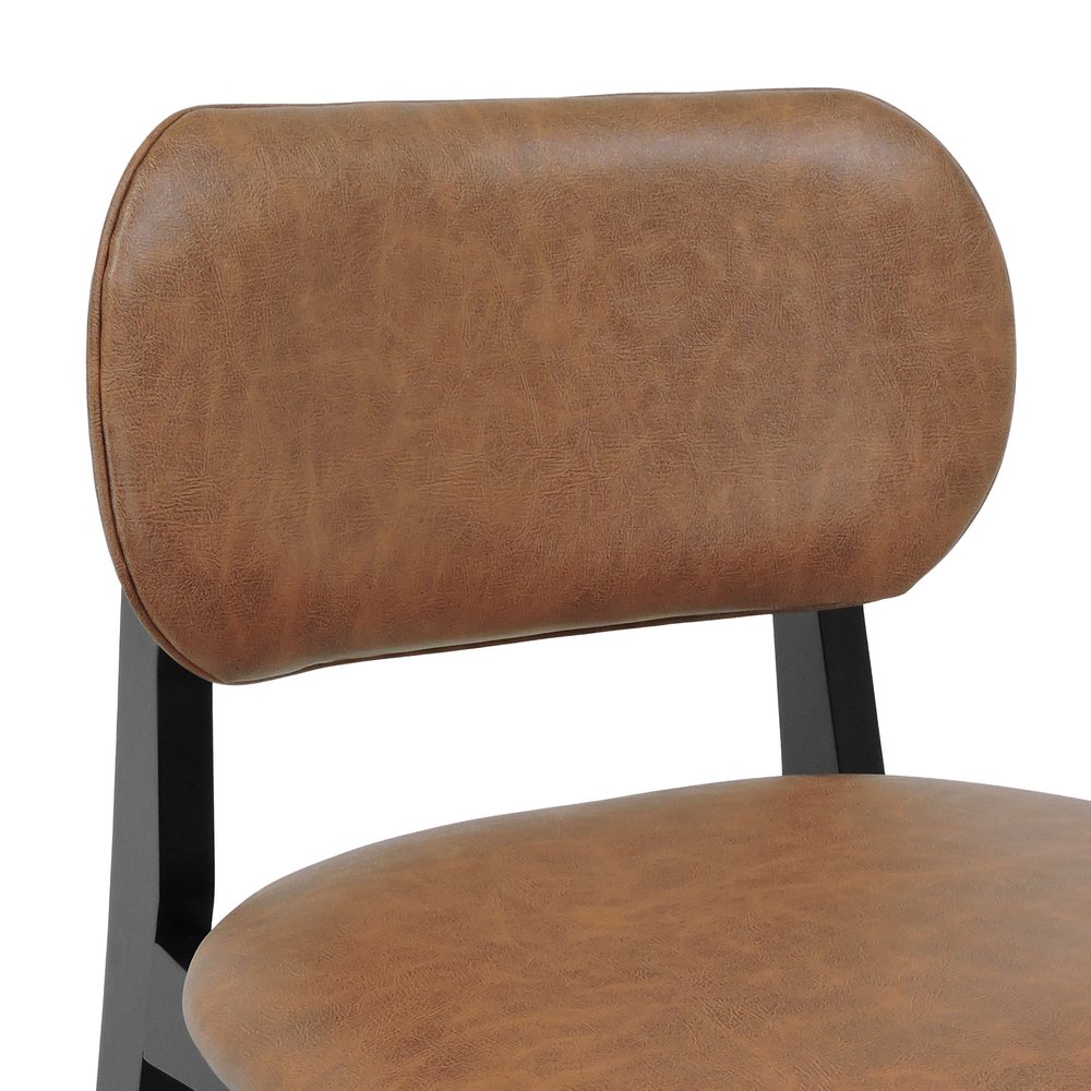 banqueta alta bistro armonia preto corano marrom mescla 6