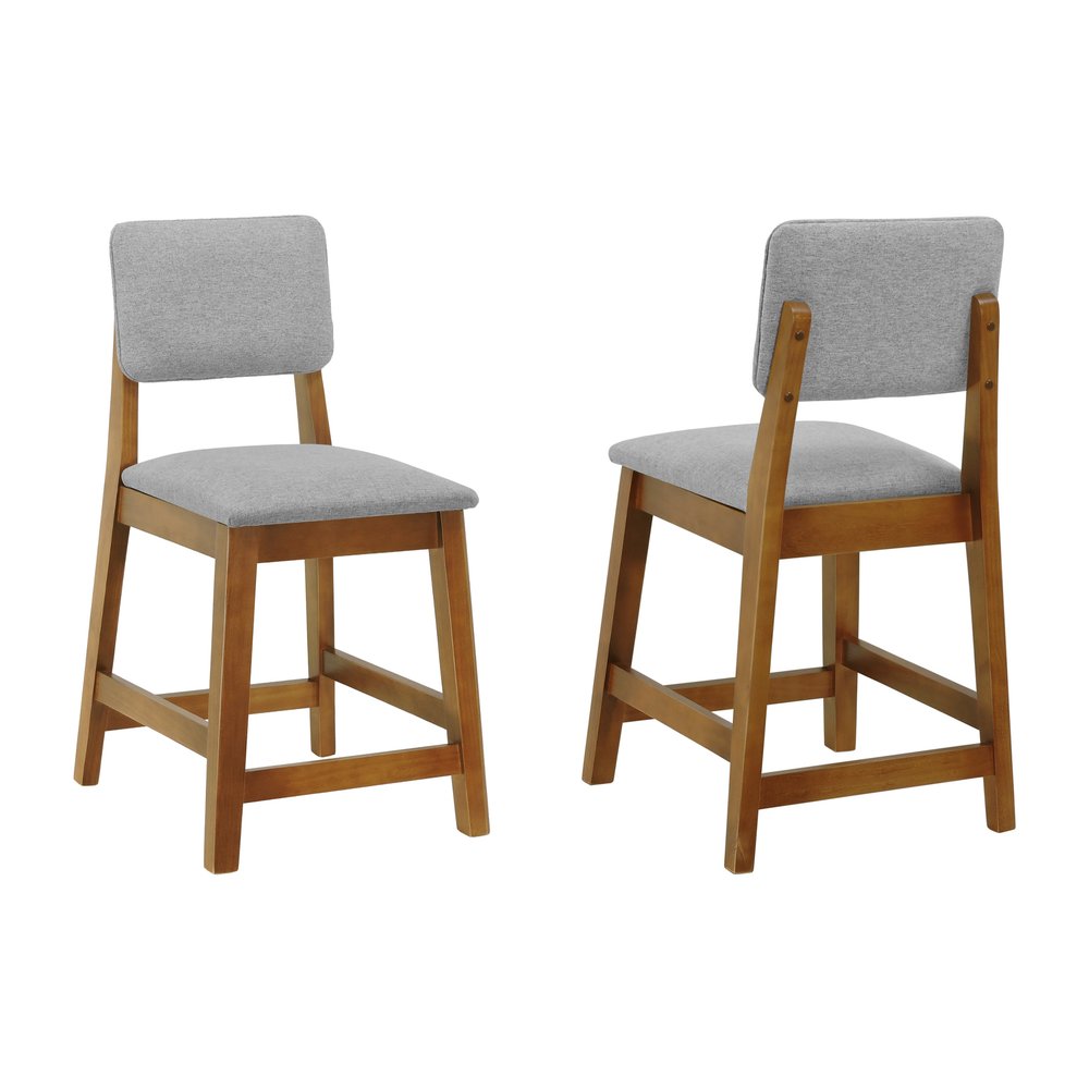 kit 2 banquetas baixa cadeira paris amendoa lcmi