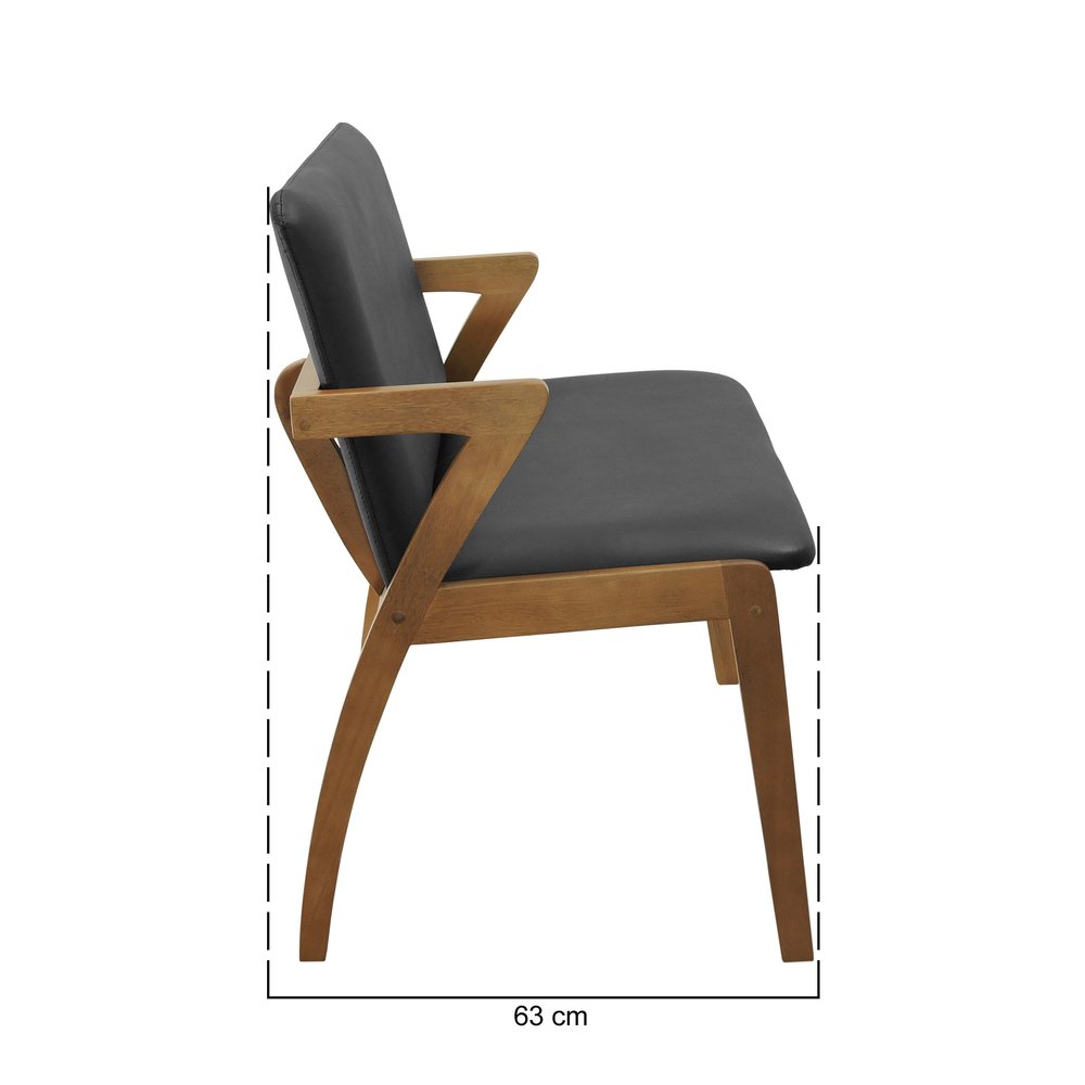 banco 2 lugares lille amendoa corano preto 05