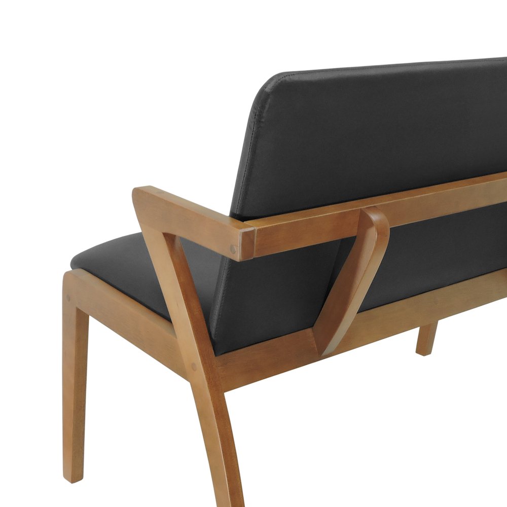 banco 2 lugares lille amendoa corano preto 07