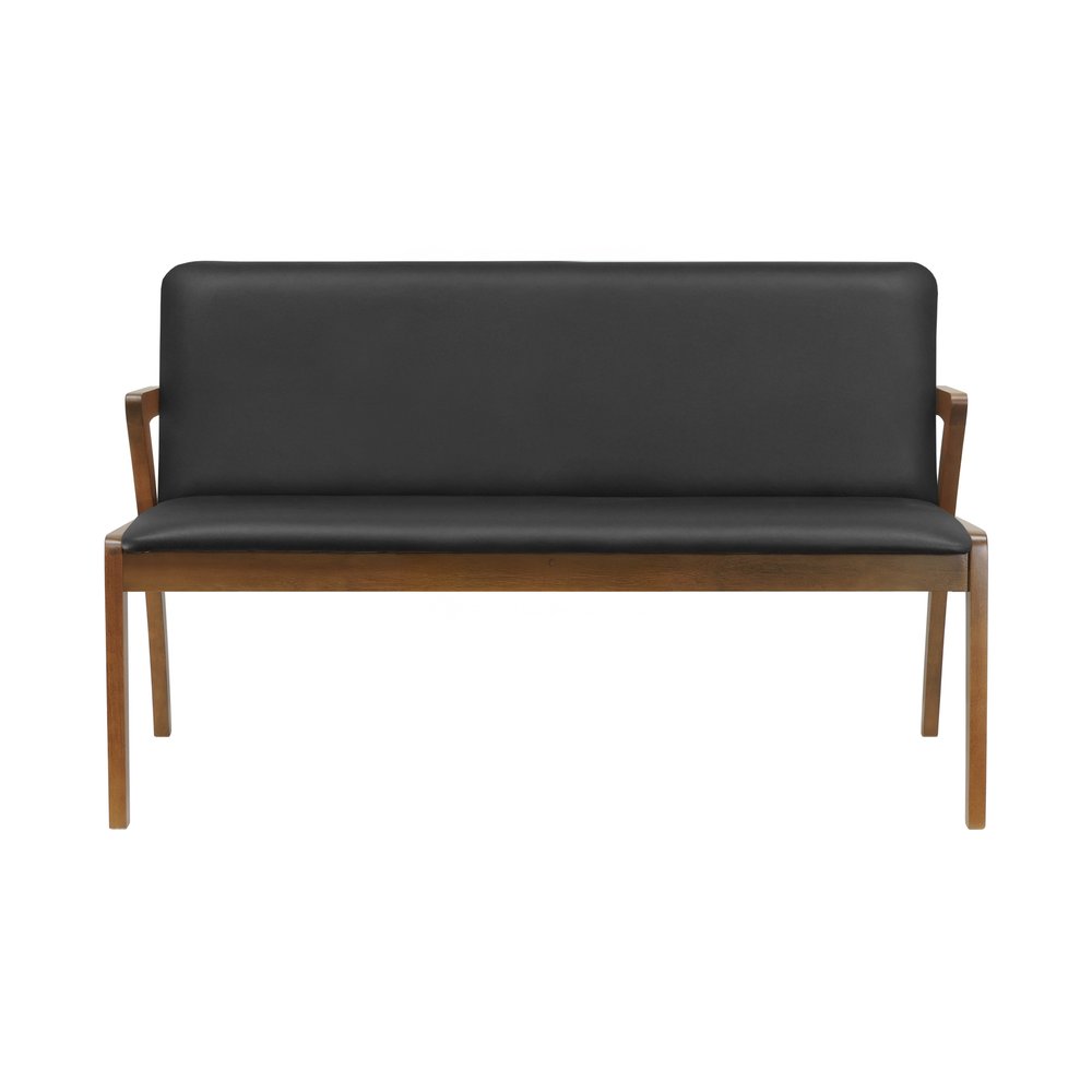 banco 3 lugares lille amendoa corano preto 4