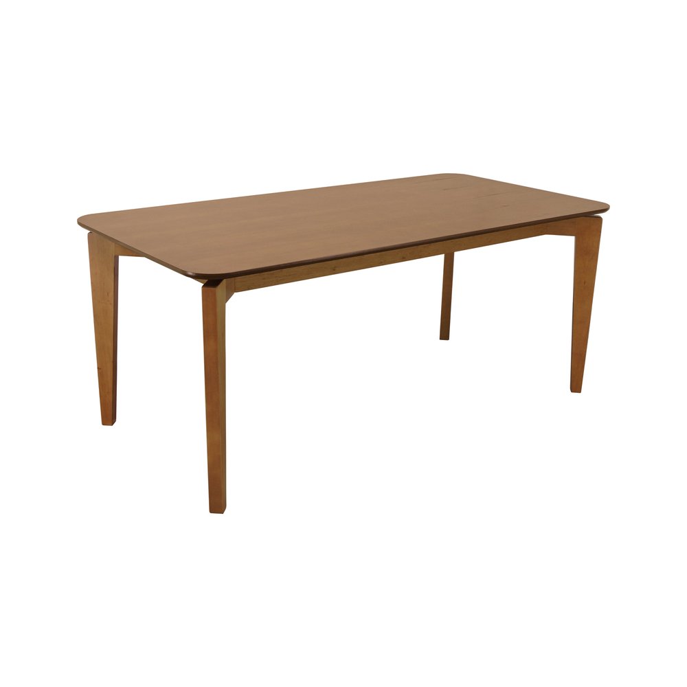 mesa de jantar flutuante amendoa laminada 180x90 1