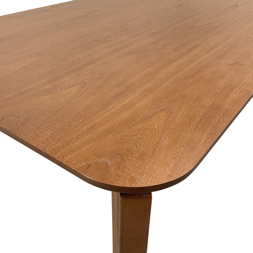 mesa de jantar flutuante amendoa laminada 180x90 5