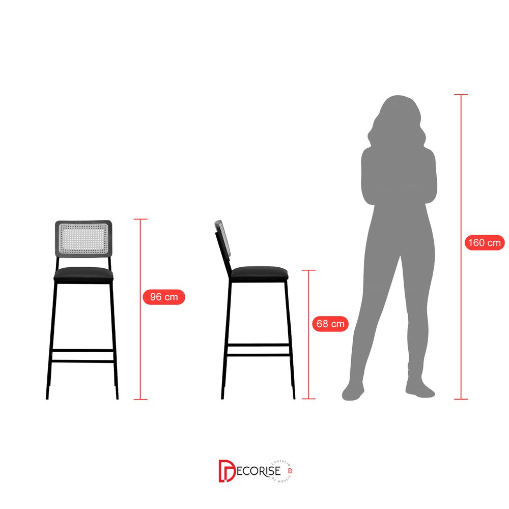 proporcao banqueta gabi metal frontal e lateral