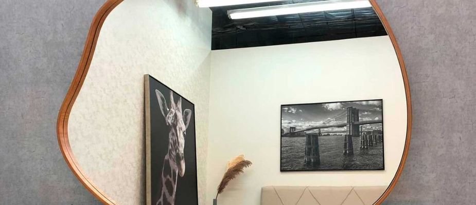 O que é espelho orgânico e como ele transforma a decoração da sua casa