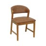 cadeira barcelona amendoa corano marrom mescla 01