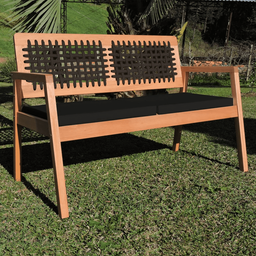 sofa namoradeira no jardim