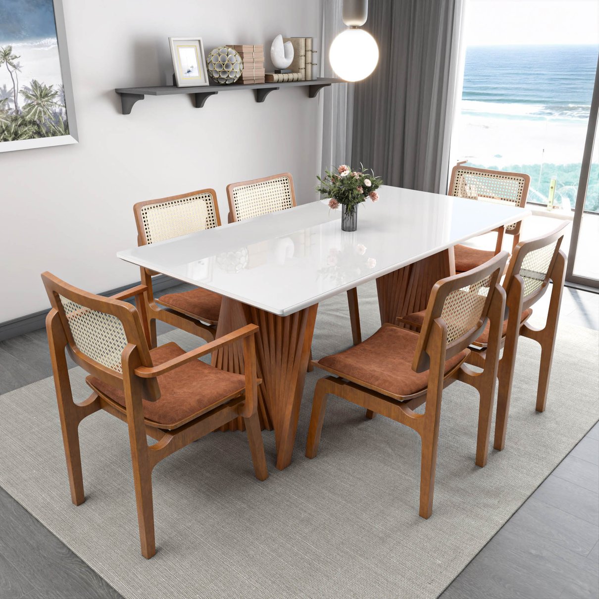 mesa jantar gus 180 6 cad gus cmm