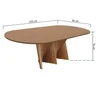mesa de jantar dubai laminado oblongo 220x90cm