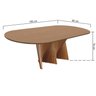 mesa de jantar dubai laminado oblongo 180x90cm