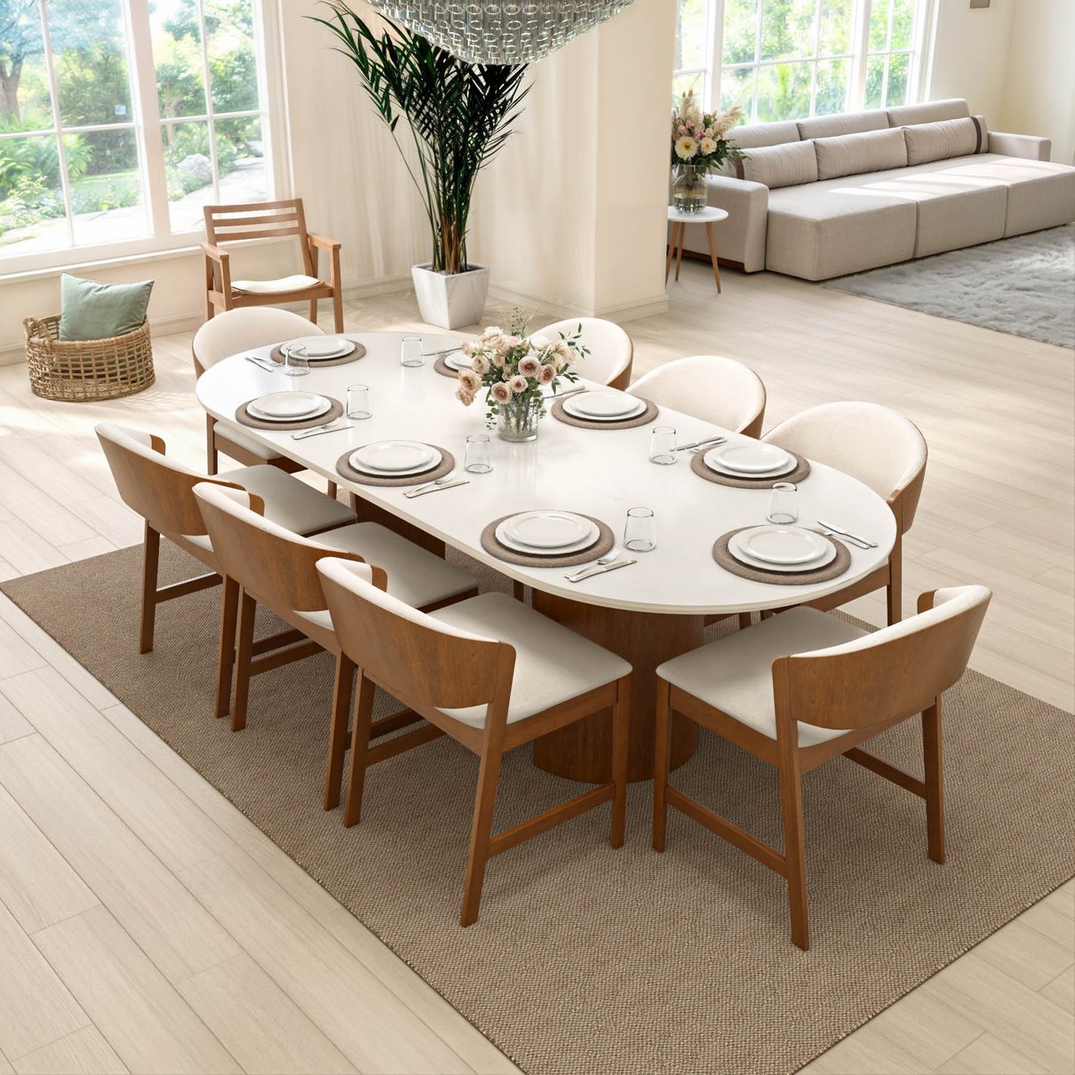 mesa florida 250x108cm 8 cad barcelona lbmi