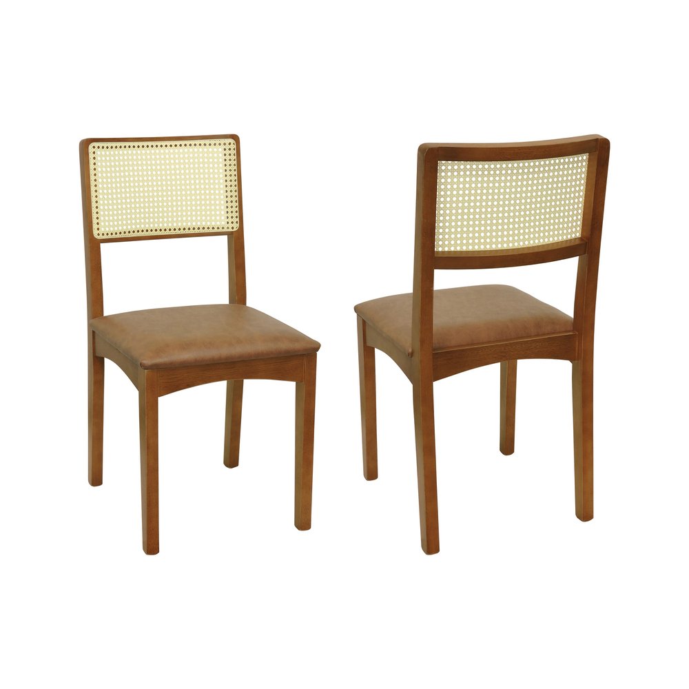 kit 2 cadeiras perola amendoa cmm