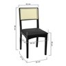 cadeira perola preto cp 02