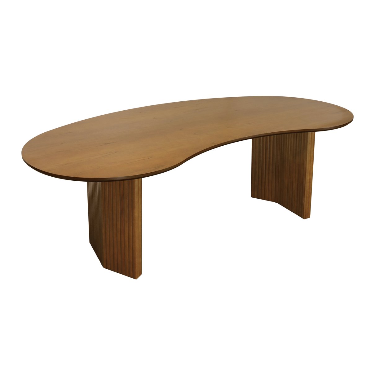 mesa de jantar milano bases l tampo 240x120cm amendoa 1